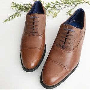 Ted Baker | Fhares Leather Cap Toe Oxfords | 10